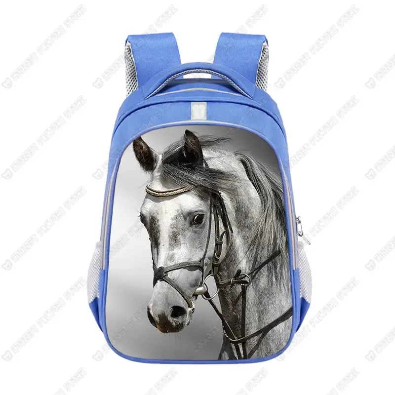 grand sac d'école animal horse pour enfants, cartable poney cool pour adolescents, sac à dos de voyage pour garçons et filles, mode pour enfants