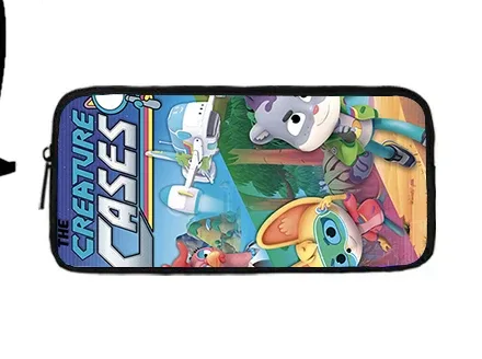 ensemble de 3 pièces de jeu pour enfants, étuis de créature c, sac à dos d'école avec sacs à déjeuner, sacs à crayons, sacs d'école pour garçons et filles, meilleur cadeau