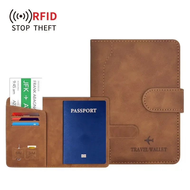 porte-passeport pour les essentiels de voyage, étui de protection pour passeport, accessoires indispensables pour les femmes et les hommes