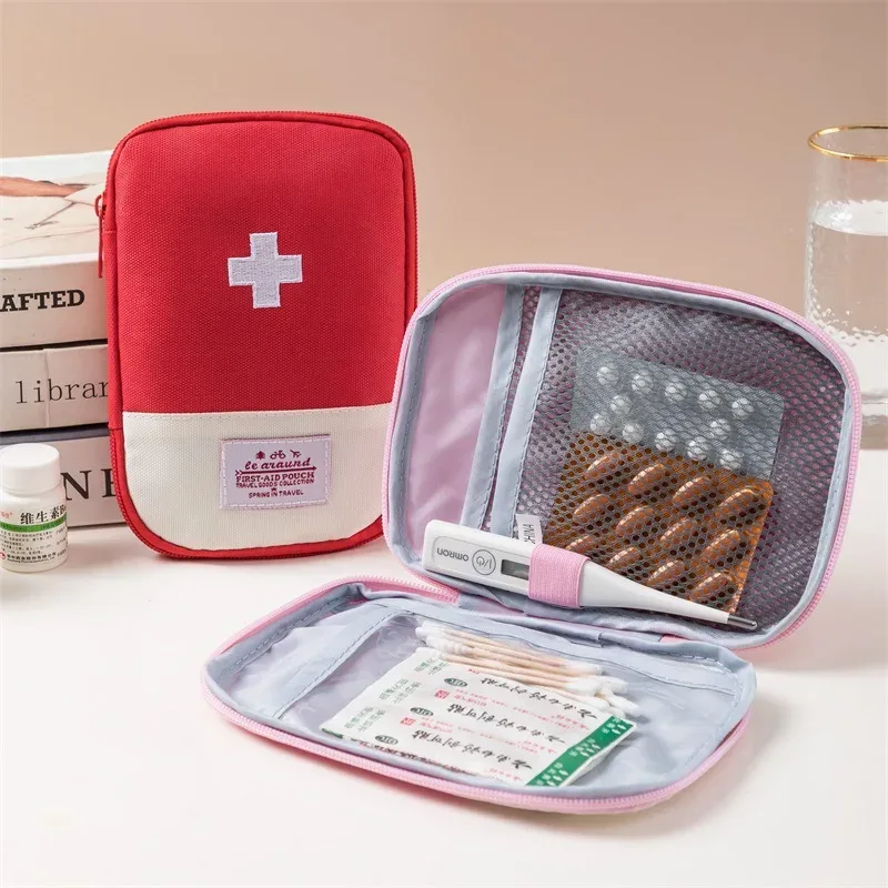 sac médical portable pour voyage d'affaires, kit d'urgence en plein air, petit sac à médicaments portable, sac de rangement à domicile