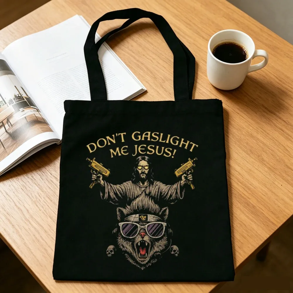 sac cabas réutilisable en toile dungeon crawler carl, style y2k, sac à bandoulière femme