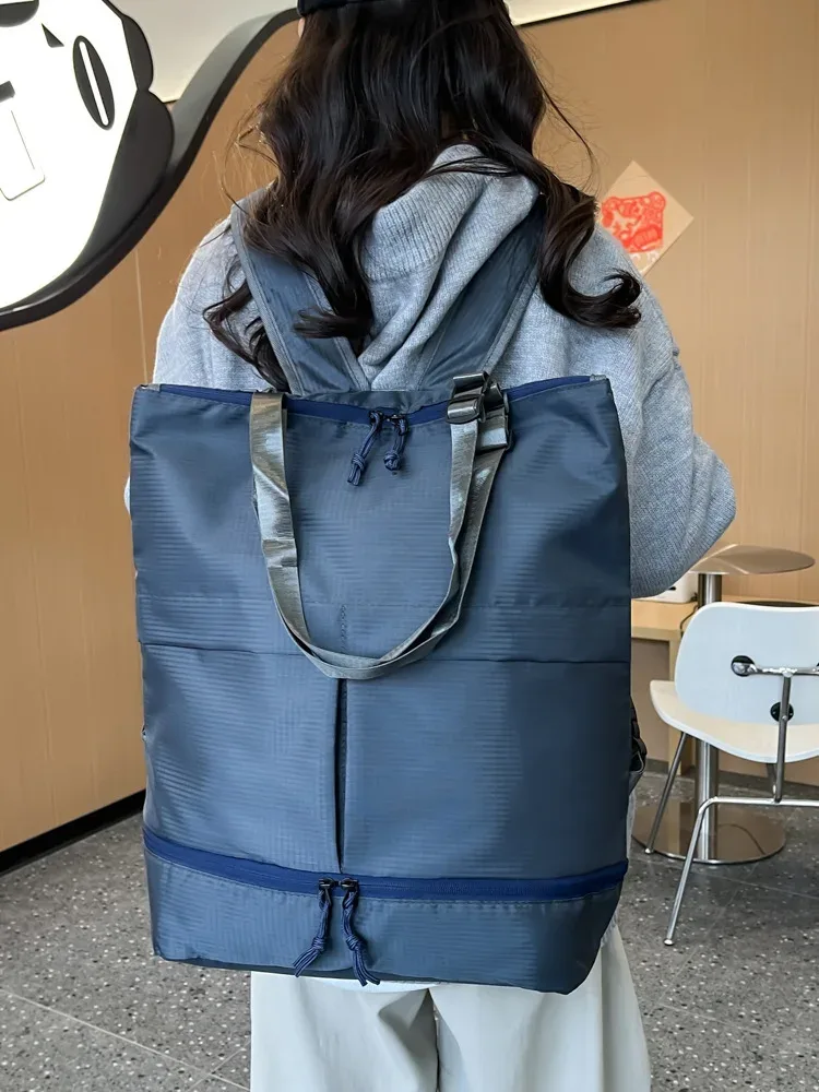 sac à dos convertible grande capacité, sac à bandoulière pour homme et femme, sac de voyage décontracté, sac de sport, sac à dos de jour