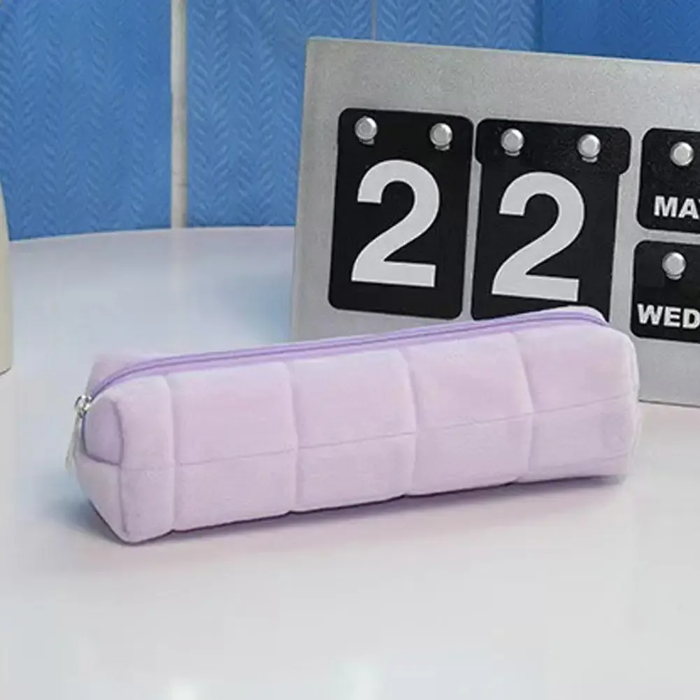 étuis à crayons cosmétiques-sac d'oreiller mignon de style japonais pochette cosmétique multifonctionnelle, sac de rangement de stylos sacs à main de maquillage pour femmes