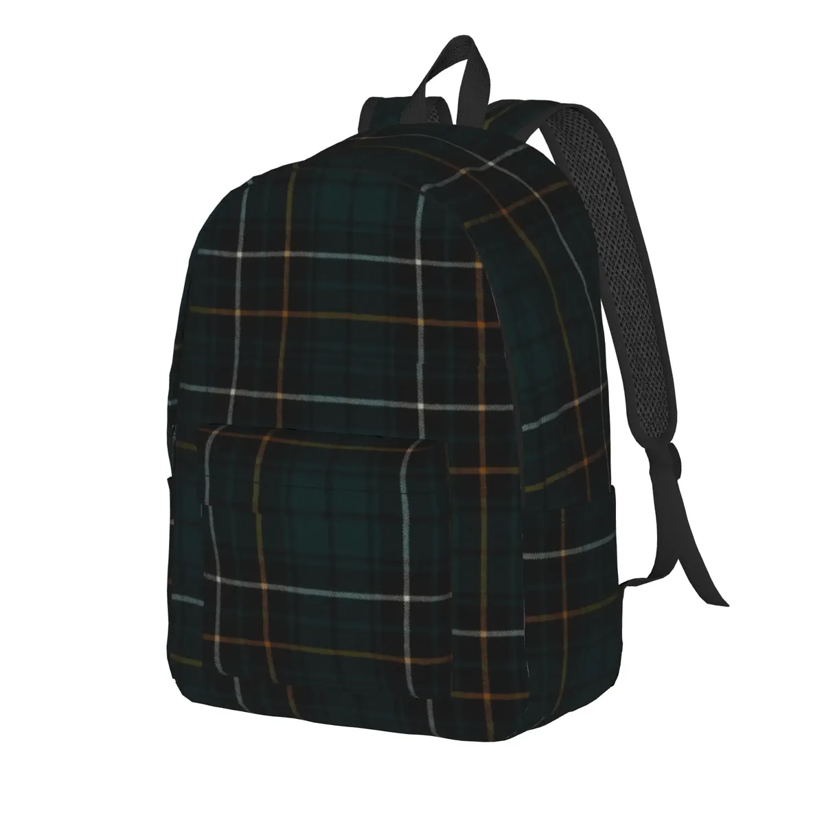 macalpine sac à dos tendance écossais en tartan, durable, pour le lycée, le travail, pour hommes et femmes, sac à bandoulière pour ordinateur portable