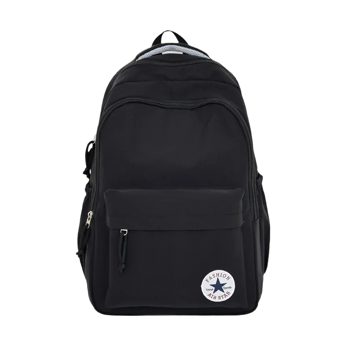 sac à dos décontracté de style universitaire, couleur bonbon, grande capacité, en nylon imperméable, pour l'école, les voyages et les ordinateurs