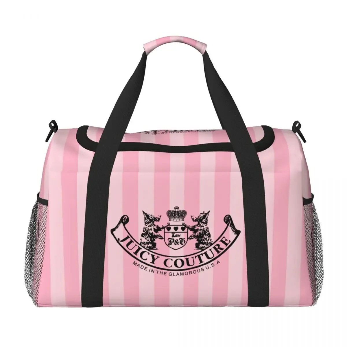 j-juicy-c-couture sac de voyage unisexe, sac à bandoulière, sac de cabine, sac fourre-tout grande capacité, sac de week-end, sac de sport