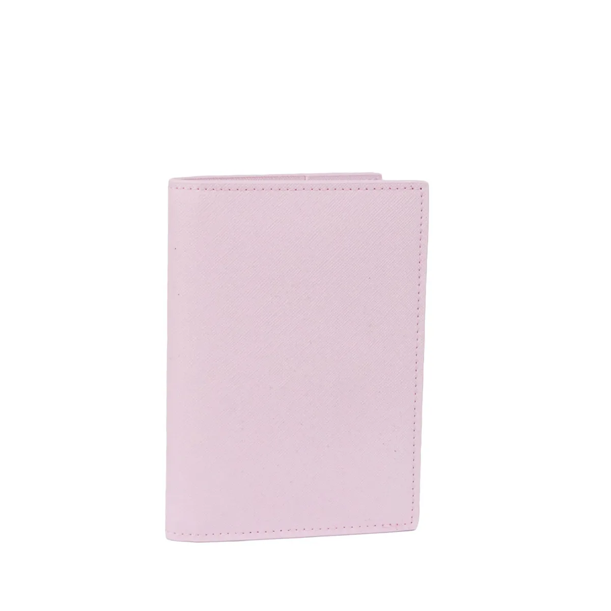 saffiano-couverture de passeport en cuir pu avec nom personnalisé, étiquettes à bagages, porte-passeport, étiquette de valise de voyage, accessoires d'embarquement