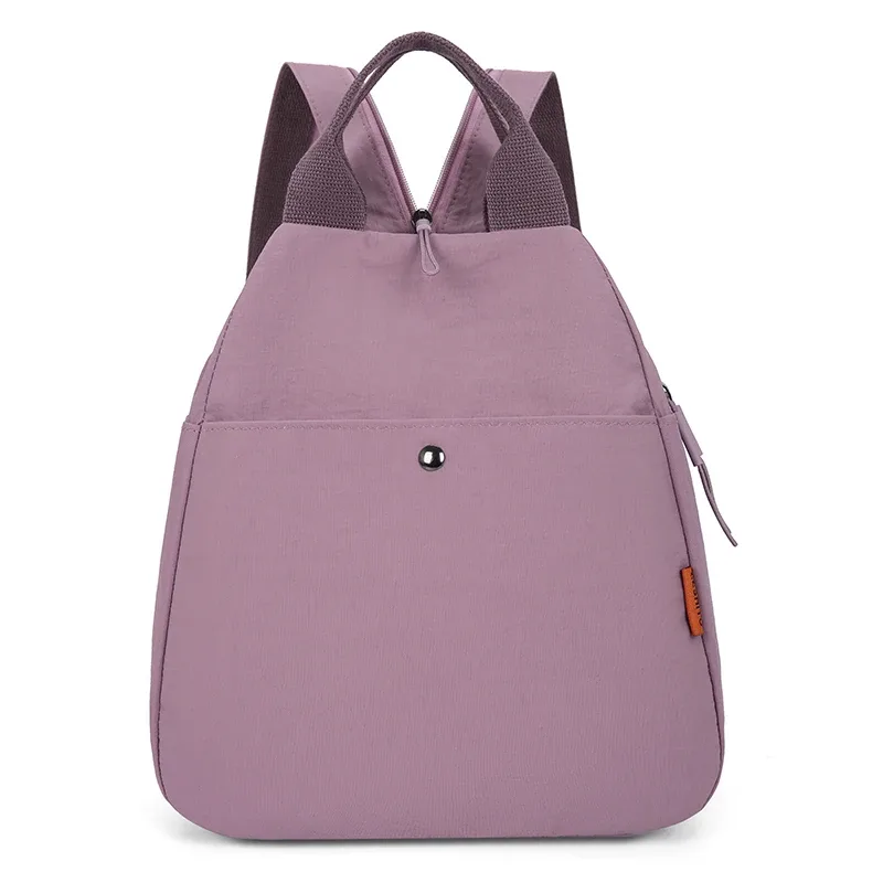 sac à dos léger et résistant à l'eau pour femmes, en tissu oxford durable, organisateur multi-poches pour les trajets quotidiens, les étudiants et les voyages