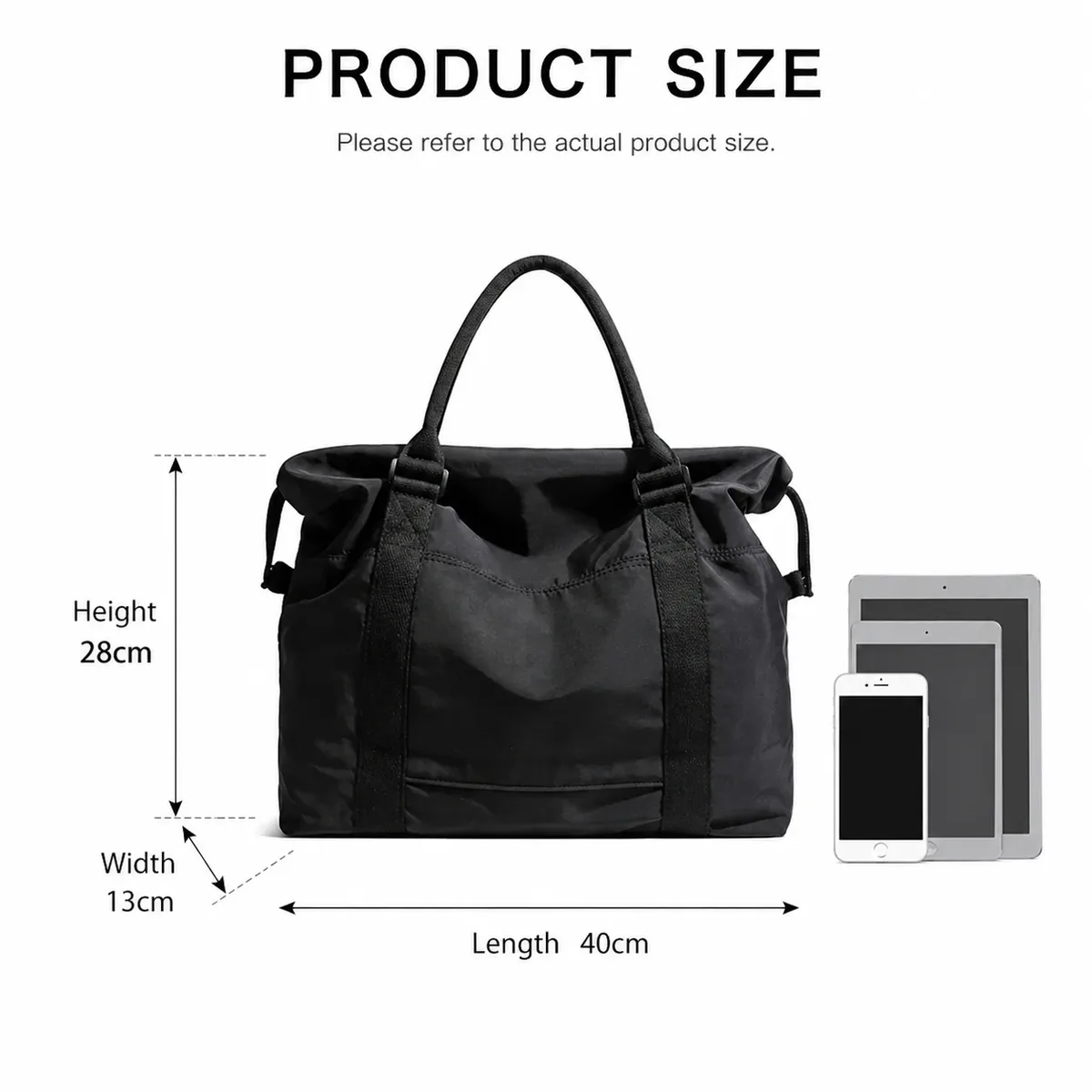 grand sac de voyage pour femmes, sac à main multifonction, sac à bagages de mode pour les trajets quotidiens, résistant à l'usure, à emporter en cabine