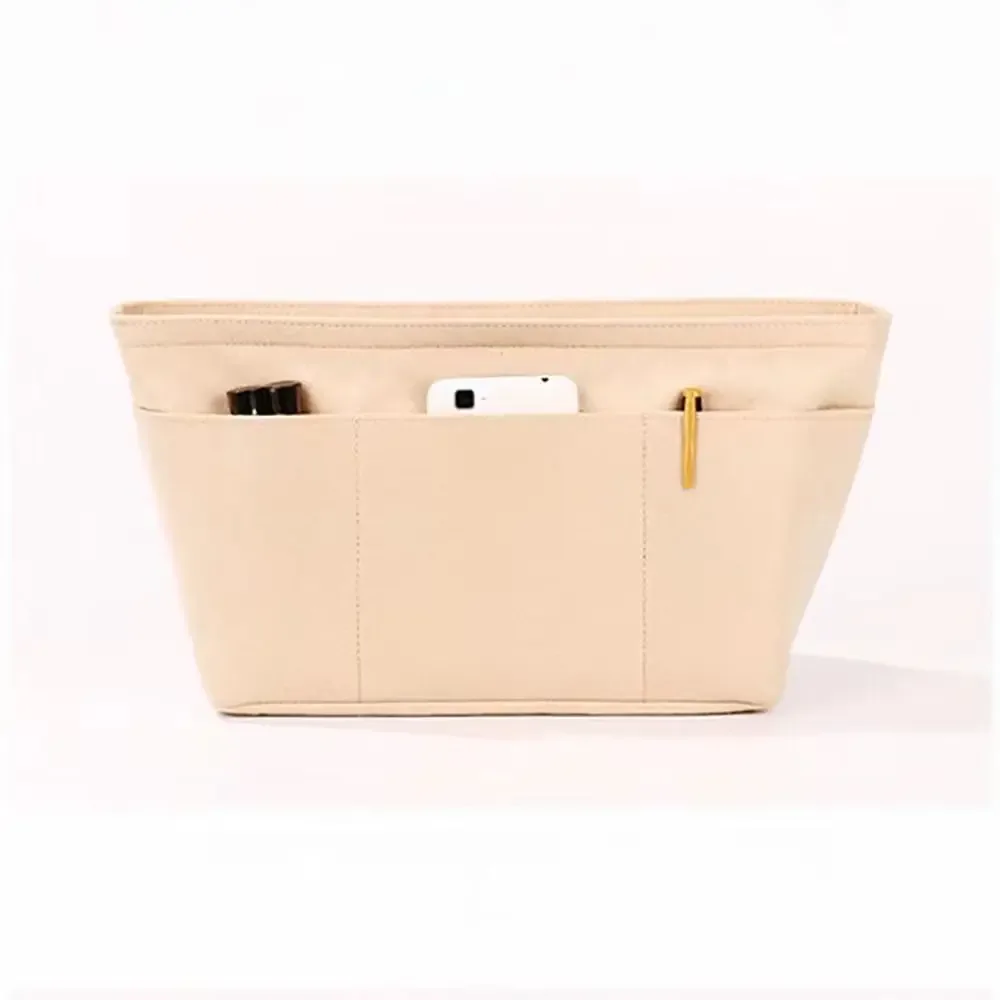 organisateur de sac à main en feutre multi-poches pour lv neverfull – insert de sac portable pour une organisation optimale