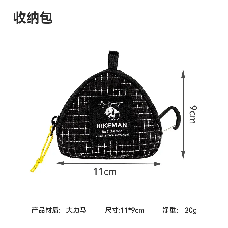 sac de rangement design multi-combinaison pour hommes, sac de rangement léger et étanche pour randonnée en plein air, corde à linge, accessoires, sac à bandoulière