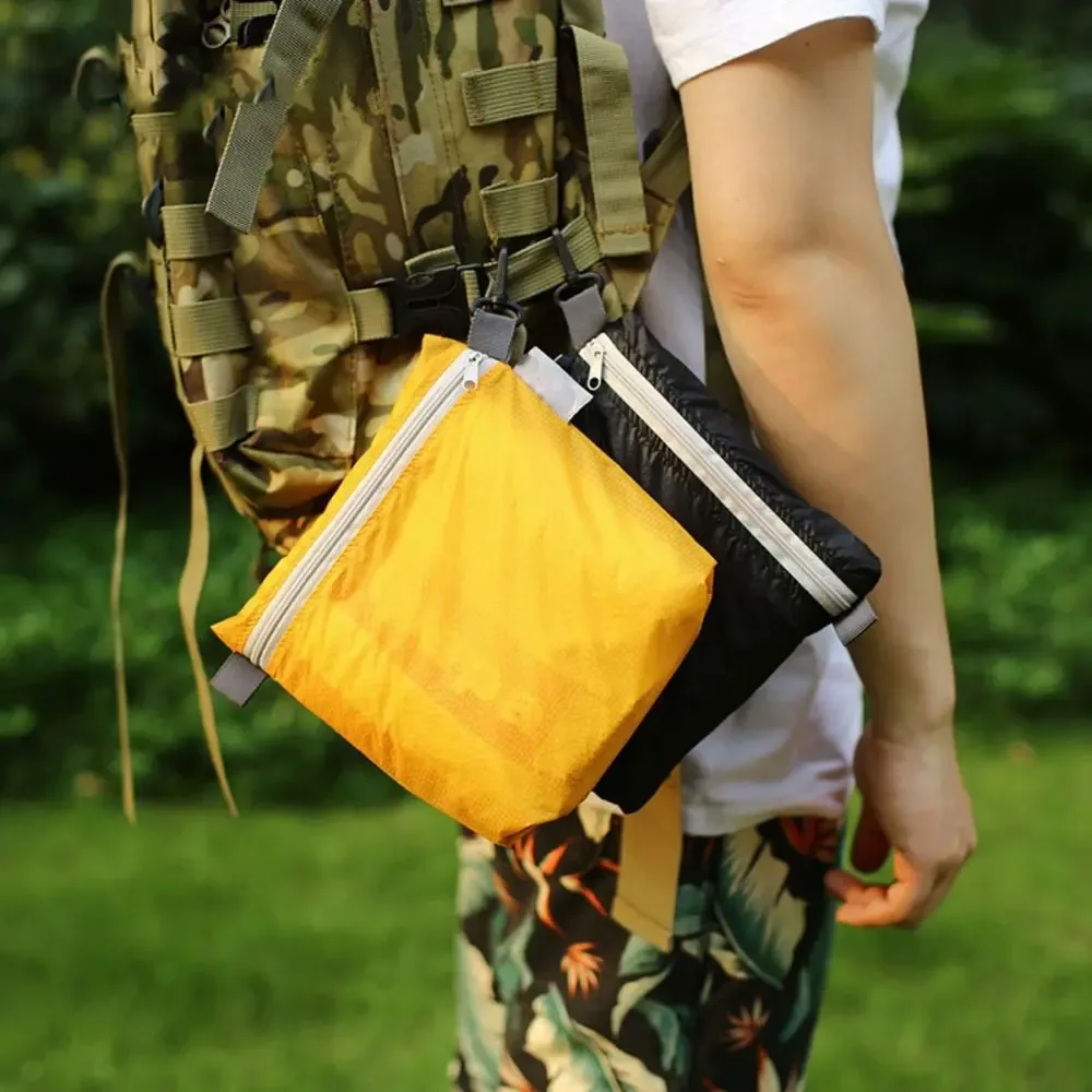 thérapeute portable de poche avec crochet, sacs de natation étanches, sac à dos extérieur, housse de pluie, sac à cosmétiques de voyage, haute qualité