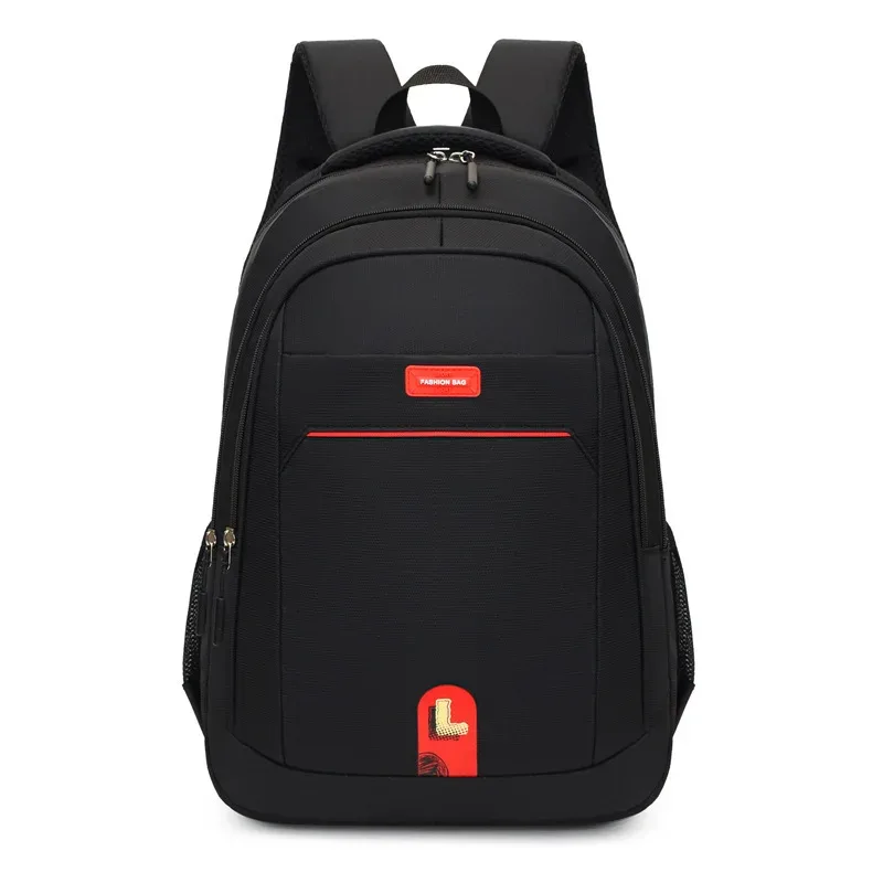 sac à dos de voyage à la mode de grande capacité pour hommes, sac d'étudiant, sac pour ordinateur portable simple, sacs à double épaule pour ordinateur portable d'affaires