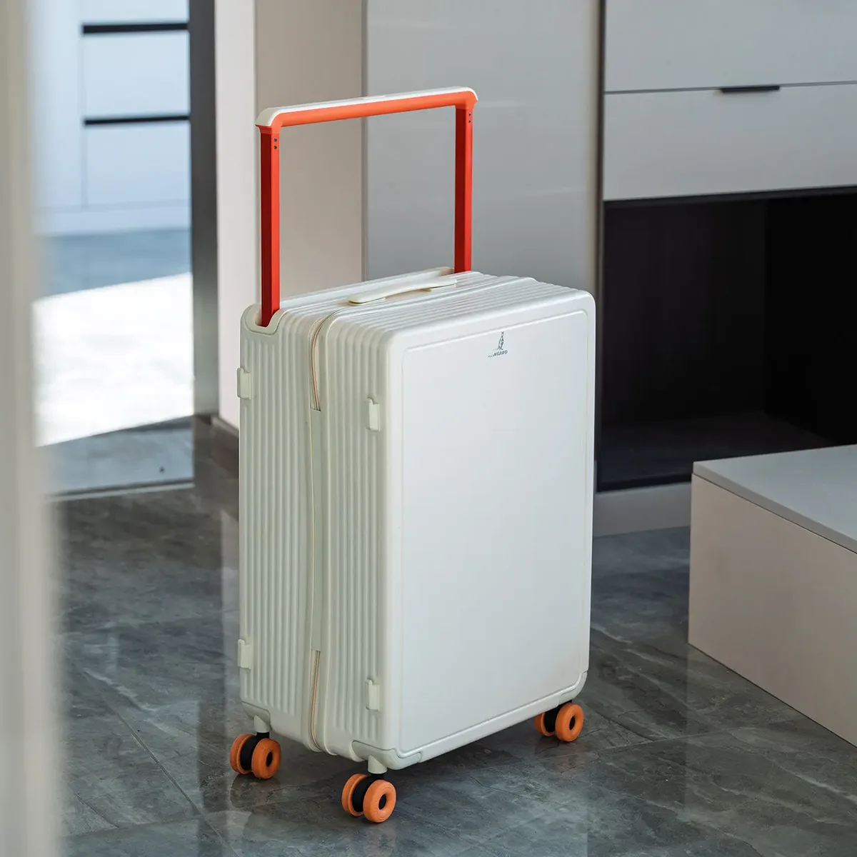 valise de cabine colenara avec compartiment large et roulettes universelles, 20 pouces, robuste, avec serrure à combinaison, pour homme et femme
