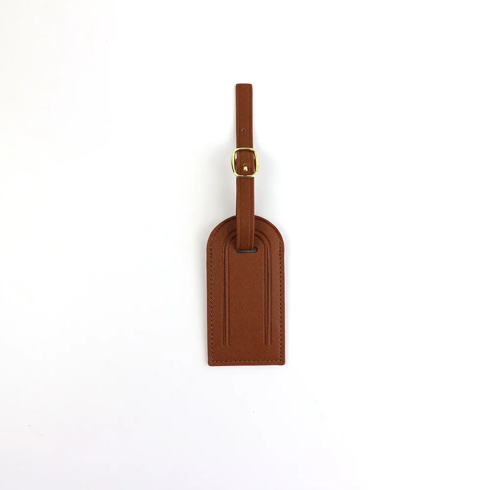 étiquettes de bagages en cuir pu personnalisées avec nom, étiquettes de bagages pour voyages d'affaires et aéroports, accessoires pour étiquettes de bagages