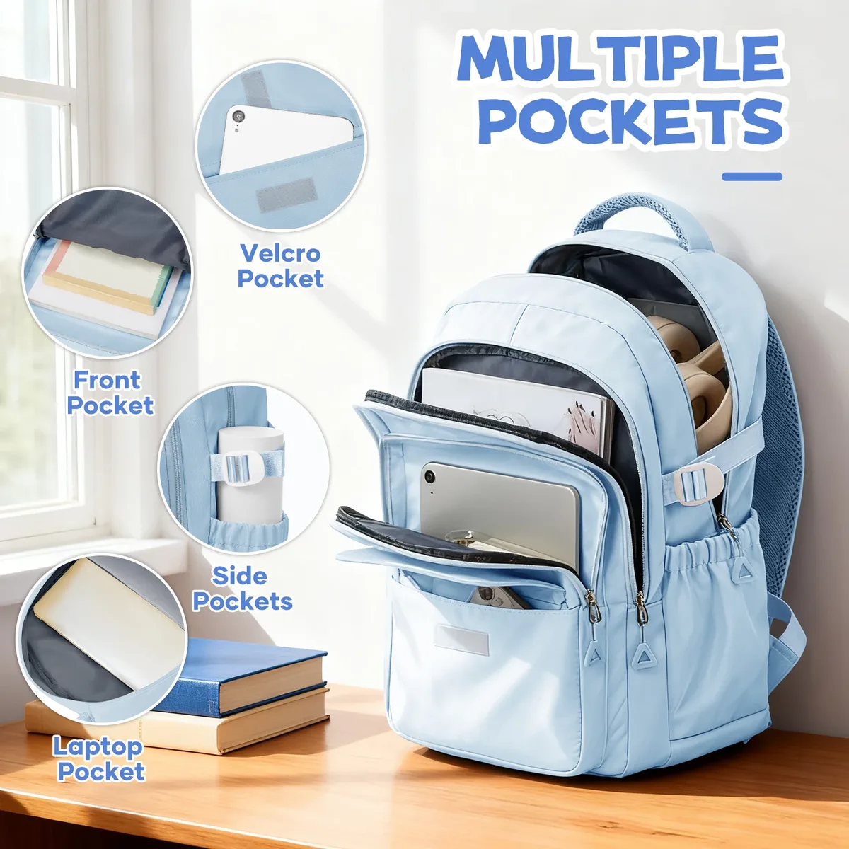 sac à dos pour filles d'école primaire, sacs à dos scolaires pour adolescentes, sac à dos pour femmes, sac de lycée, style mignon, sacs à dos pour collégiennes