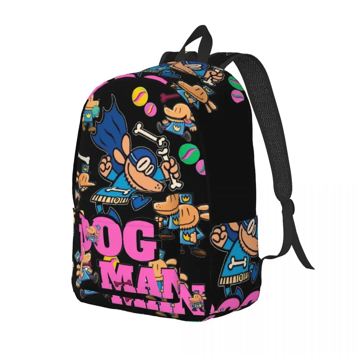 sac à dos de film comique pour hommes et femmes, sac à dos de lycée décontracté, sac à dos d'affaires, sacs en toile d'université, léger, chien, homme