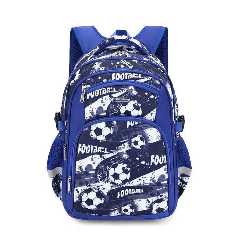 impression football sac à dos pour enfants cartable sac à dos voyage sacs d'école pour adolescents mochila escolar infantil menino