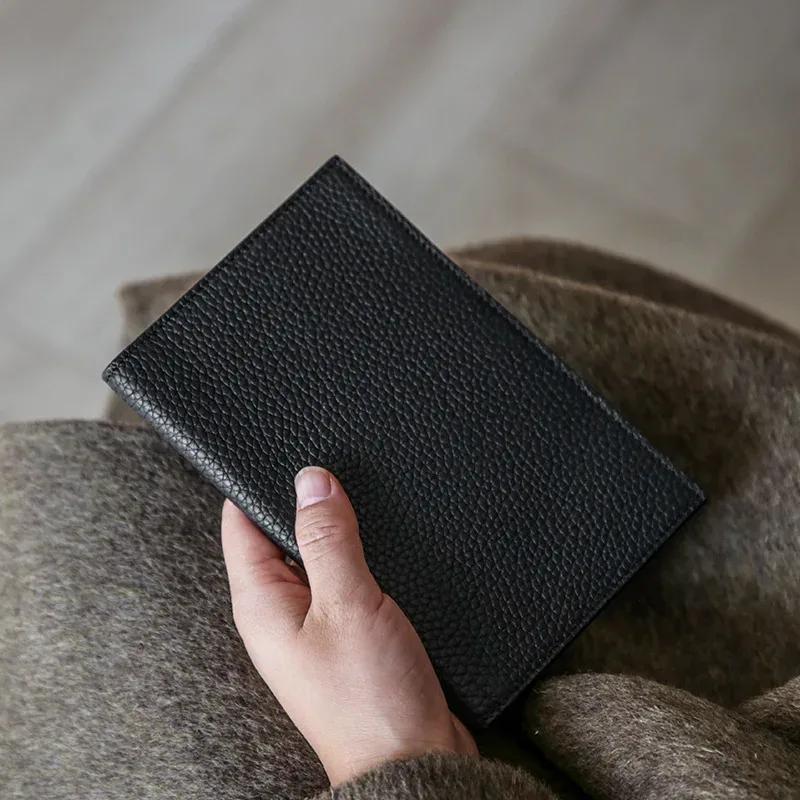porte-passeport en cuir, portefeuille de voyage étanche pour femmes et hommes, couverture à fermeture éclair