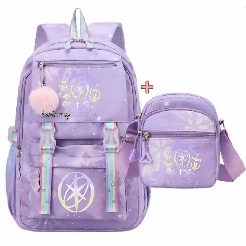 sacs à dos katseye avec imprimé amusant pour étudiants, sacs à dos pour la rentrée scolaire, sacs d'école grande capacité, sacs à dos de voyage pour l'extérieur