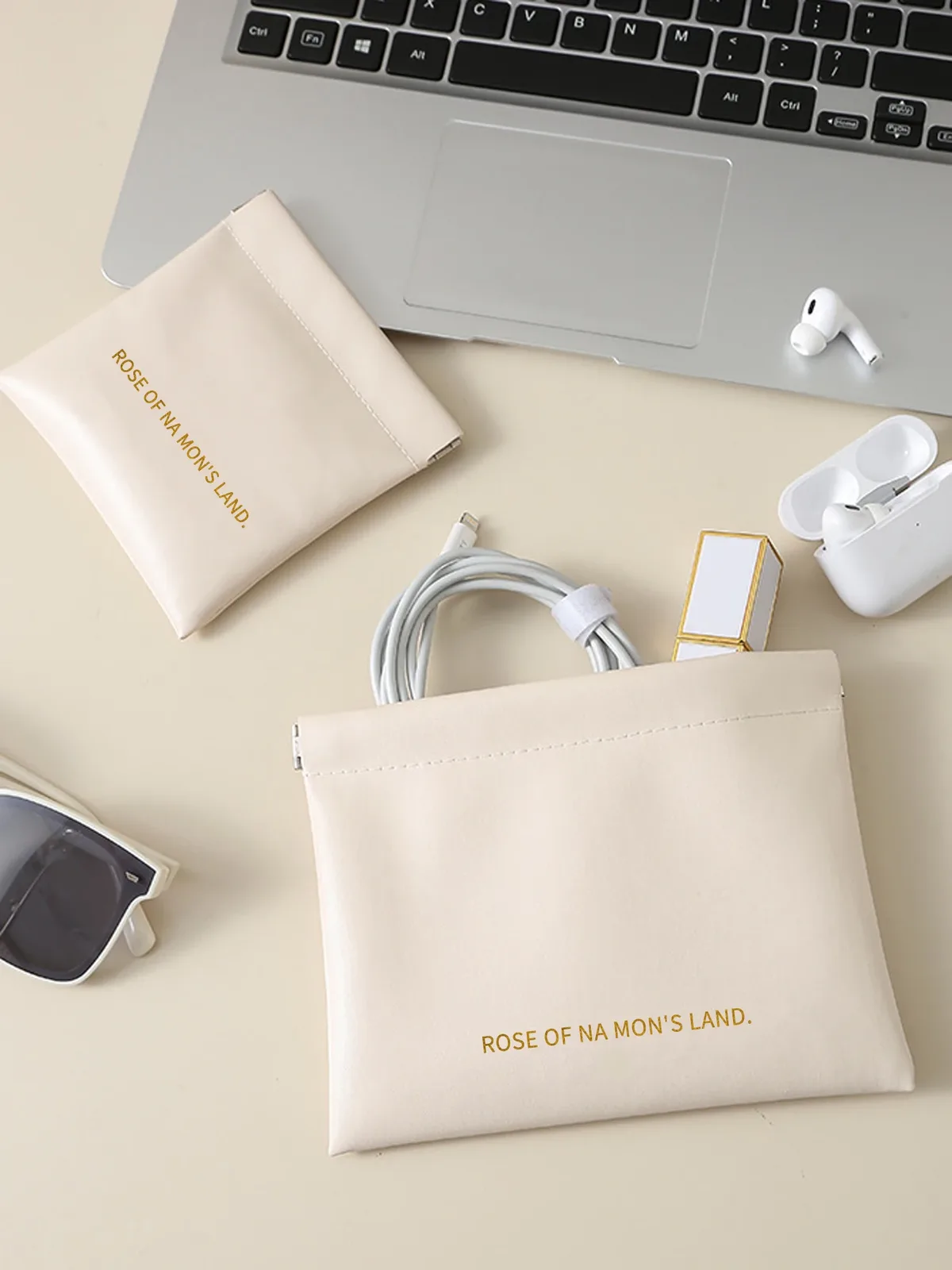 2026 mini sac de rangement en pu pour écouteurs, sac à monnaie couleur bonbon, porte-monnaie, sac de rangement et organiseur de cosmétiques portable