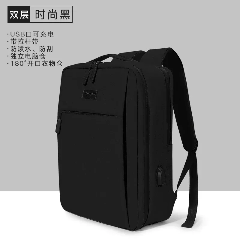 sac à dos pour ordinateur portable de qualité pour hommes et femmes, conception de prise usb, sac de nettoyage scolaire oxford robuste, antivol, sacs à dos de voyage d'affaires, garçon, fille
