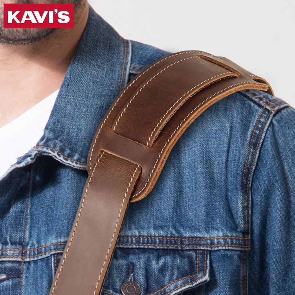 Sangle de sac en cuir de vache 100%, réglable, épaisse, douce, universelle, antidérapante, rembourrée avec crochets pivotants en métal pour sac à bandoulière
