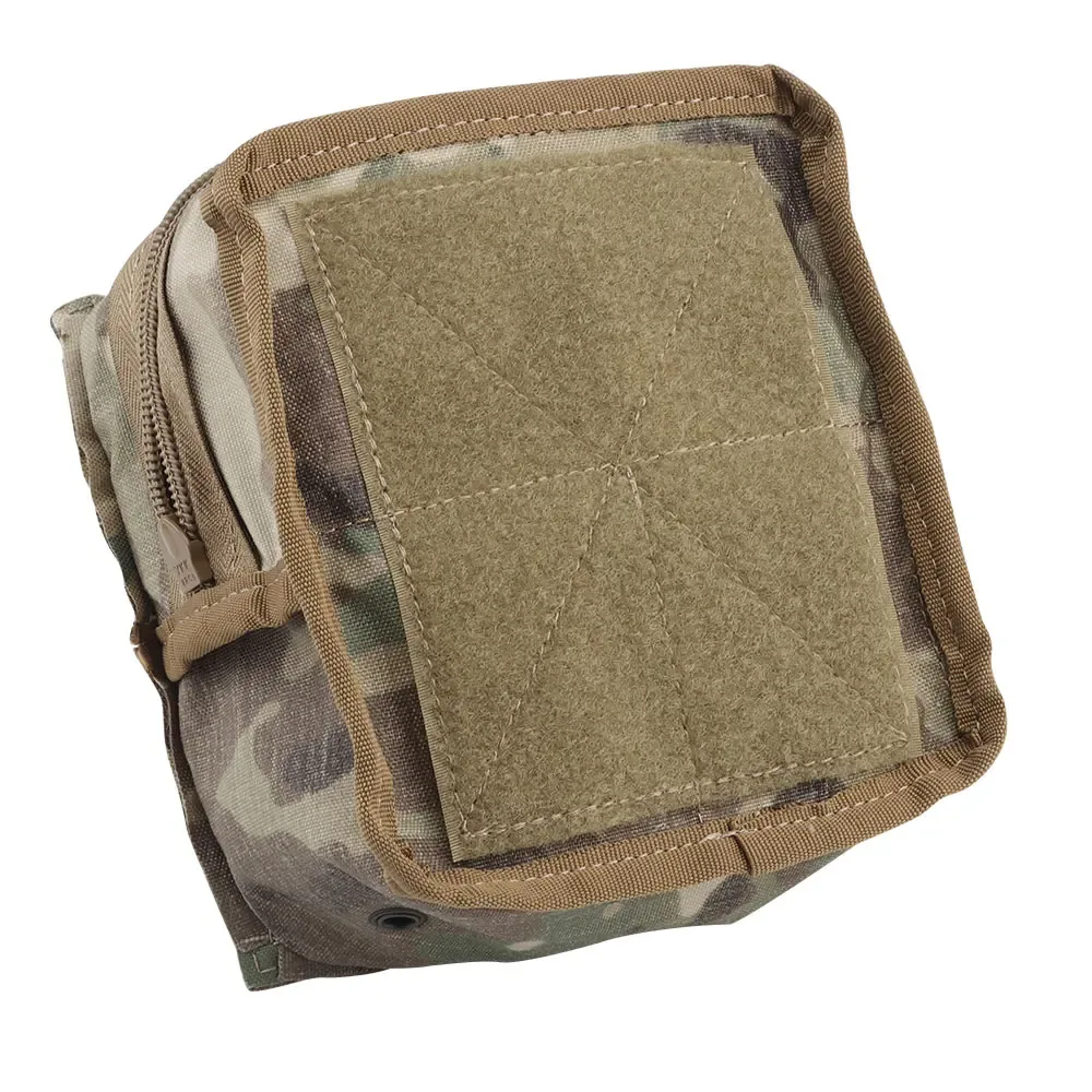 pochette gp d'extérieur carrée, petit sac divers, sac de rangement à fermeture éclair molle
