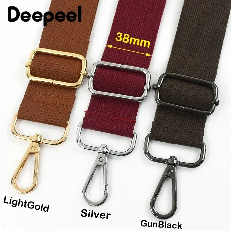 deepeel – sangle de sac en toile de 38mm de large, 80-140cm, réglable, pour femmes, remplacement de bretelles, accessoires de sacs à bandoulière, 1 pièce