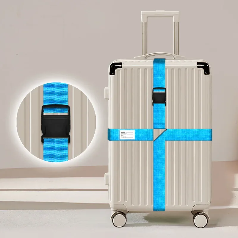 sangles à bagages avec cadenas à combinaison, sangles épaissies pour valises et chariots, sangles à cadenas à combinaison pour voyages internationaux