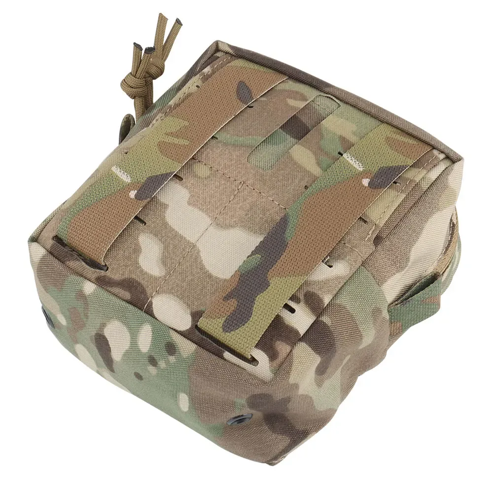 pochette gp d'extérieur carrée, petit sac divers, sac de rangement à fermeture éclair molle
