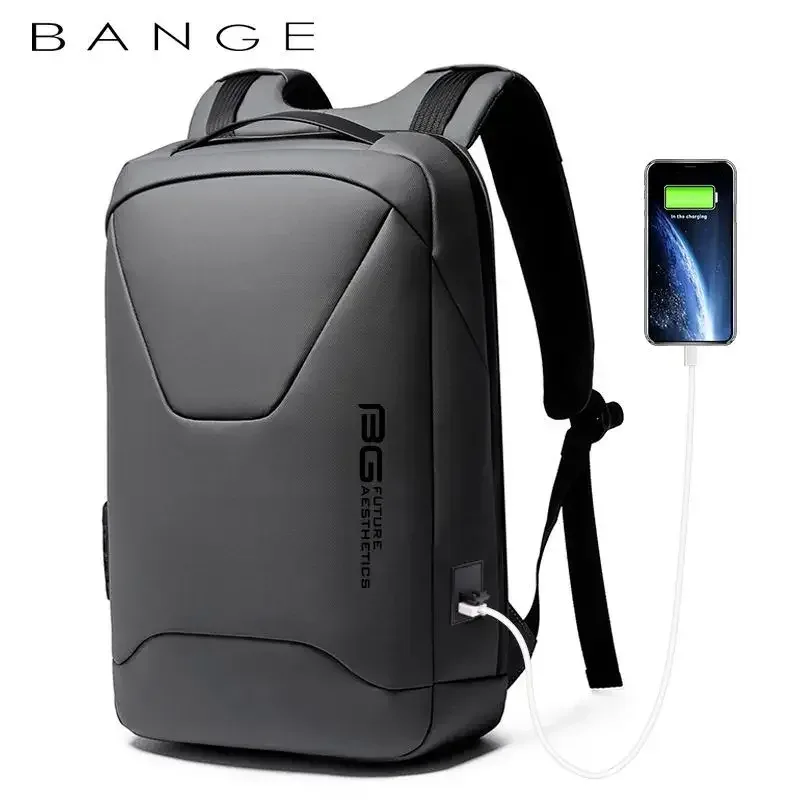 bange nouveau sac à dos antivol étanche pour ordinateur portable 15,6 pouces, idéal pour le travail quotidien, les affaires et l'école, mochila pour hommes et femmes
