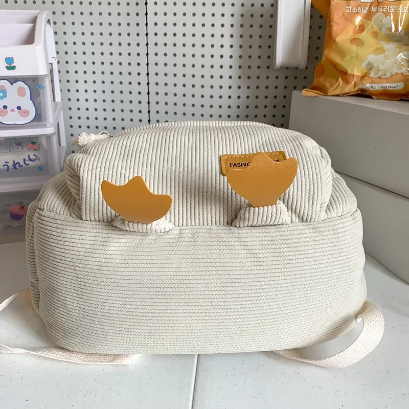 nouveau dessin animé canard sac à dos concepteur mignon sac de voyage femme étudiant polyvalent édition coréenne filles sacs d'école sacs à dos
