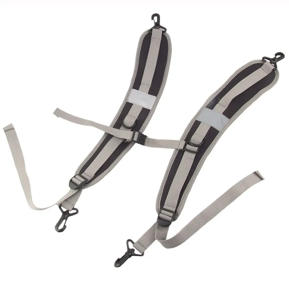 accessoires de sac à dos noir, sangles en tissu oxford, absorption des chocs, sangle de remplacement, sangle d'épaule, escalade et randonnée