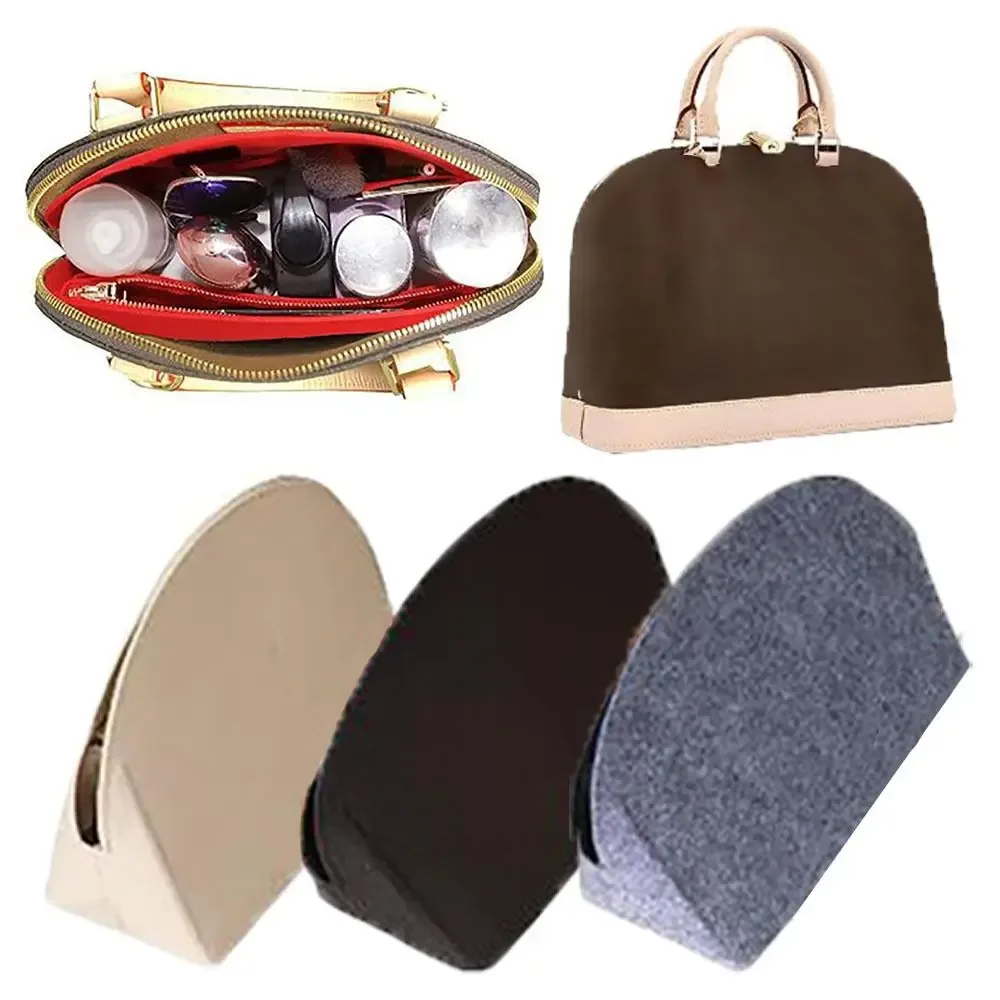 Sac à doublure en feutre, pochette de rangement pour sac à main, sac interne, sac de doublure intérieure pour LV Alma BB