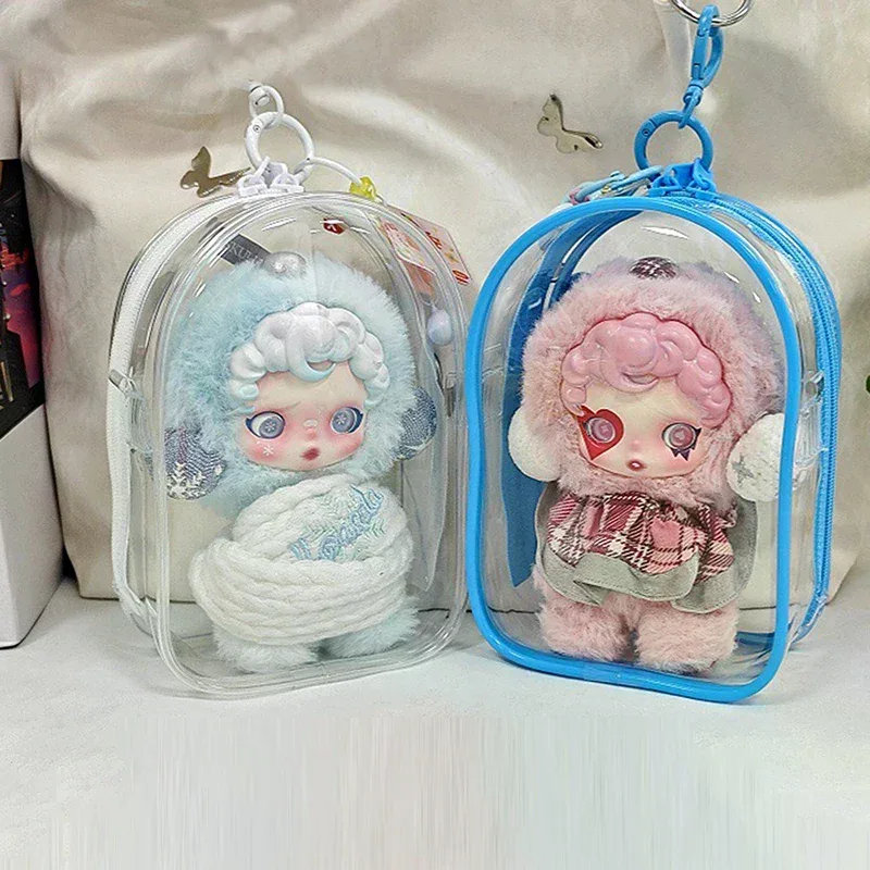 housse de protection transparente anti-poussière pour vêtements de bébé, présentoir de rangement pour sac de marche de 15cm