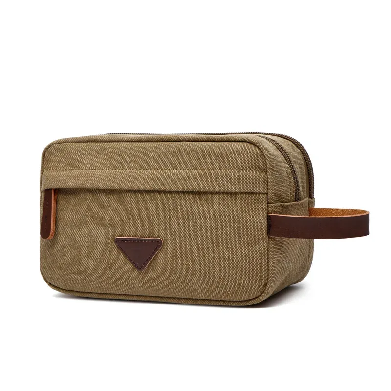 pochette pour homme, trousse de toilette, sac de rangement pour cosmétiques, sac de voyage en toile imperméable, trousse de maquillage pour femme, étui de beauté pour femme
