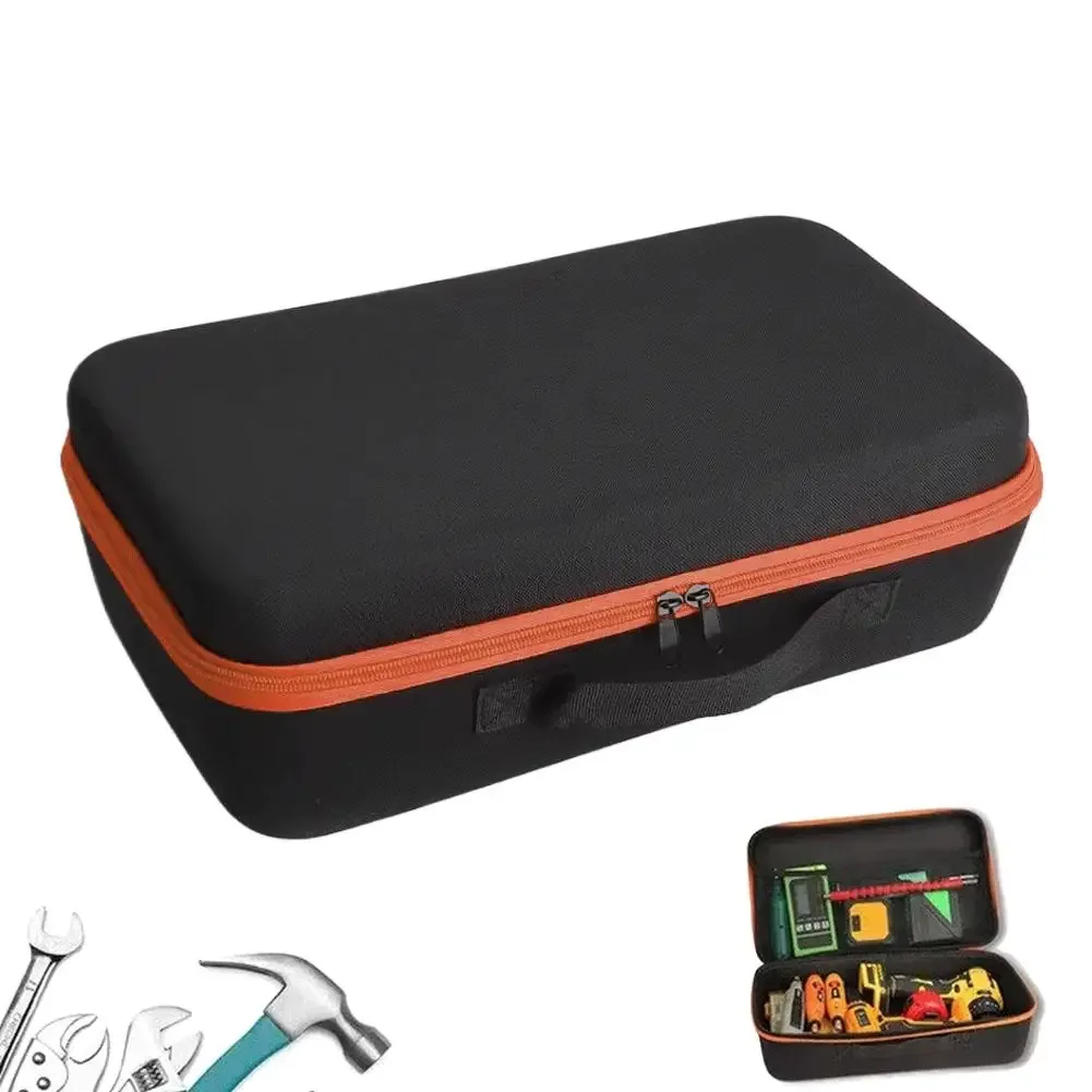 étui rigide multi-usage en eva, sac de rangement portable imperméable en oxford pour batterie de secours, outils à main, petits appareils électroniques