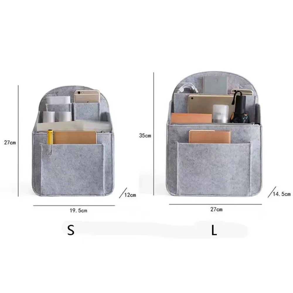 sac à dos portable 1 pièce, petit sac d'insertion, sacs cosmétiques, organisateur de maquillage, séparateur de sac de voyage, sac à bandoulière, compatible avec divers sacs