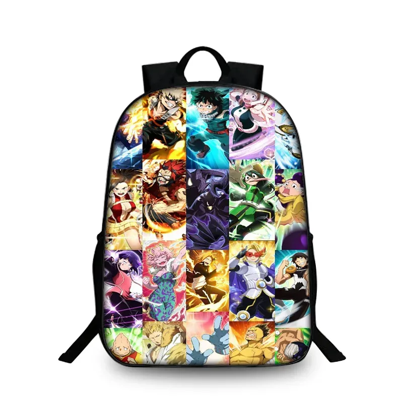 sac à dos my hero academy pour élèves du primaire et du secondaire