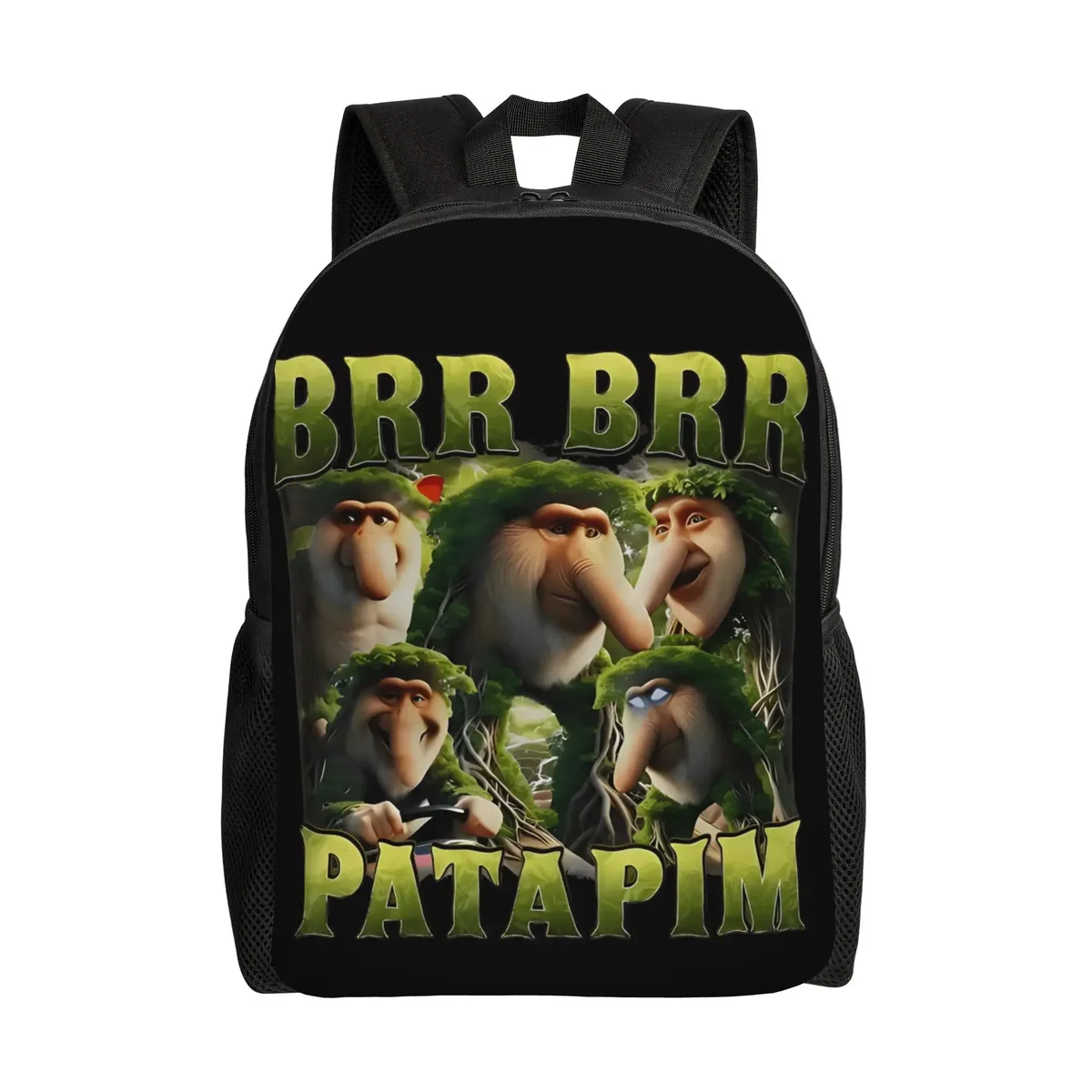 sac à dos tung tung tung sahur pour hommes et femmes, sac à dos décontracté pour le lycée, sac à dos en toile pour le collège, motif meme brainrot italien, cadeau