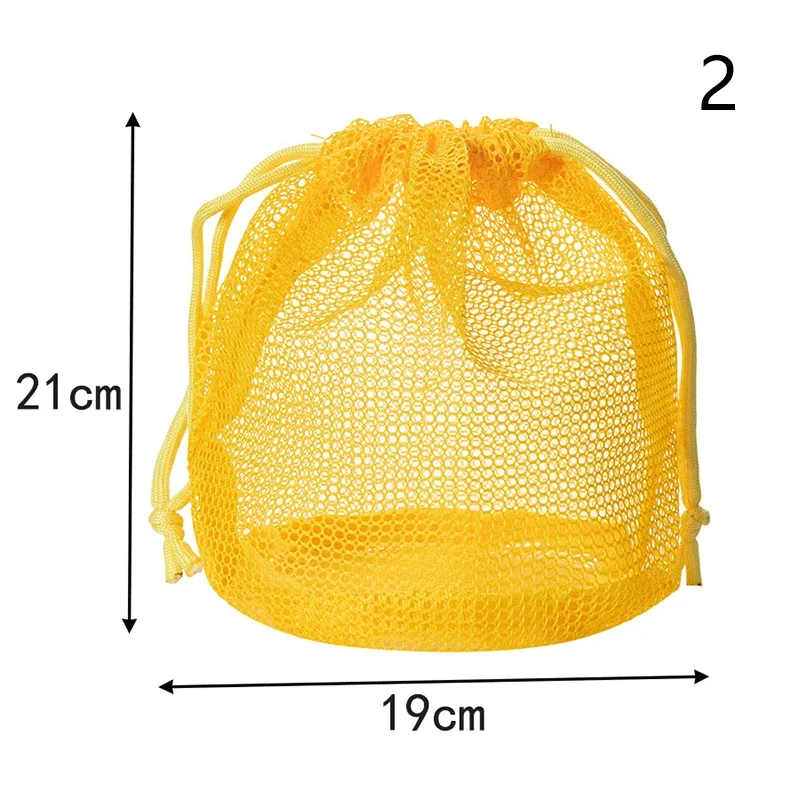pochette de rangement en maille de nylon avec cordon de serrage, 1 pièce, pochette de voyage et d'activités de plein air polyvalente pour produits numériques, trousse de maquillage