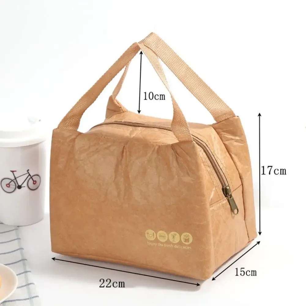 organisateur de petit déjeuner, glacière étanche, boîte à déjeuner, sac à déjeuner étanche, sacs à main alimentaires, sacs en papier kraft, fourre-tout en toile