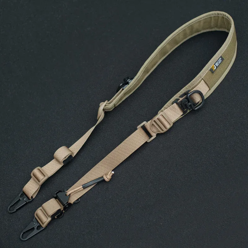 2025 techwear sangle d'épaule tactique à dégagement rapide réglable sac à bandoulière sangle extérieure multifonction accessoires extensibles