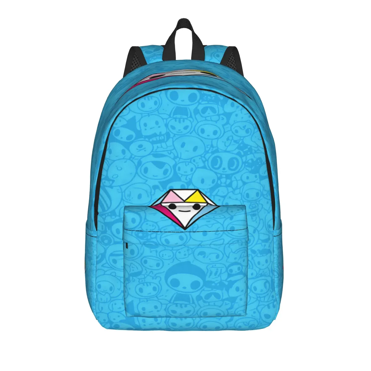 sac à dos tokidokii pour fille, sacs à dos de sport en polyester, sacs à dos souples et amusants pour le lycée