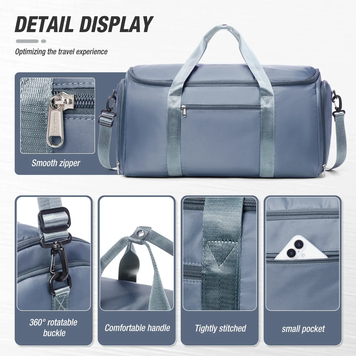 sac de voyage pliable pour hommes, sac de voyage convertible, sac de voyage suspendu pour vêtements, sac de voyage d'affaires, sac de voyage pour vêtements