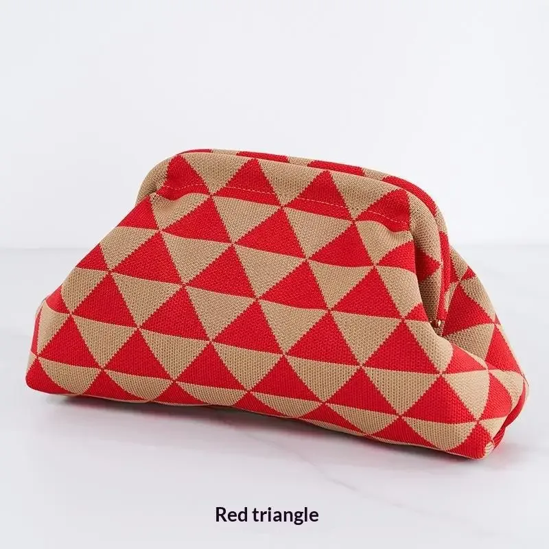 pochette cosmétique en polyester grande capacité en tissu respirant pour les voyages quotidiens, le shopping, sac décontracté colorblock