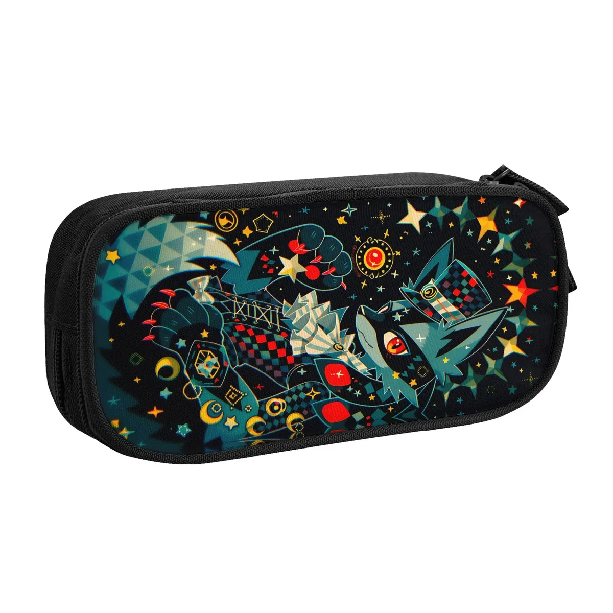 sacs de grande capacité personnalisés avec un motif de pokémon charizard pour enfants, trousse scolaire pour garçons et filles