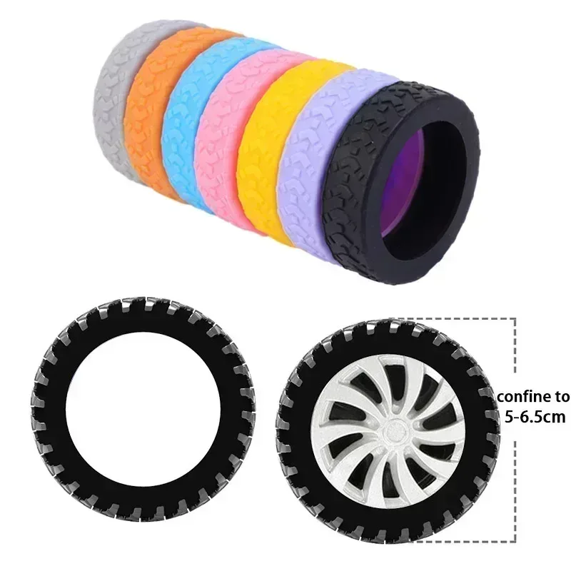 valise en silicone, étui de protection de roue avec son silencieux, roulettes pour bagages de voyage, chaussures, réduit le bruit, boîte de chariot, roulettes