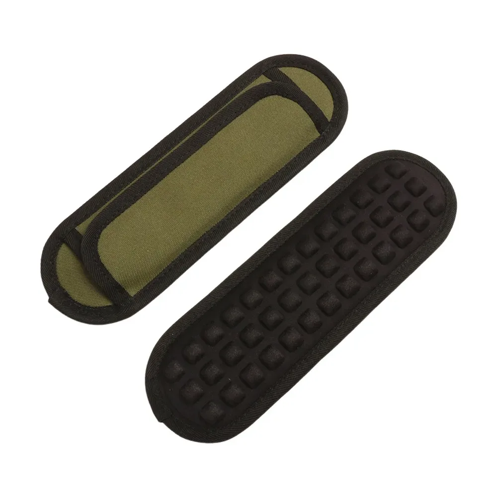 1 pièce de remplacement de coussinet d'épaule en nylon antidérapant et respirant, amovible, pour bandoulière de sac à dos et sacoche d'ordinateur portable